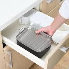 樂享享 日本製油炸鍋 Arnest 燕三條 方型附不鏽鋼盤及瀘油架  鐵鍋 省油 好收納-細節圖4