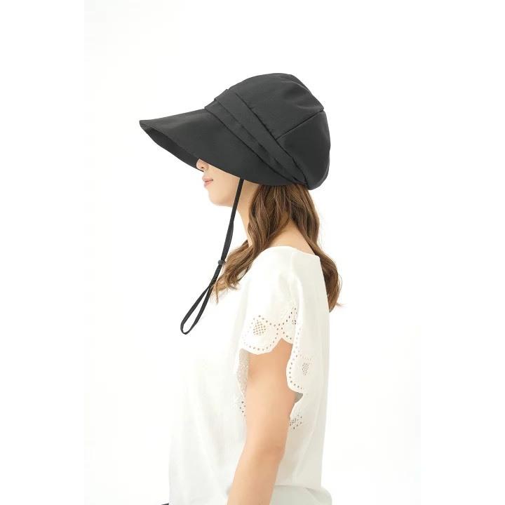侻荃 【NEEDS LABO】UV&COOL Feeling 大帽筵小顏遮陽帽  顏色：黑、灰抗UV小顏防晒帽-細節圖3