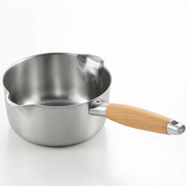 悅荃日本製【YOSHIKAWA】AIKATA 不鏽鋼 雪平鍋 18cm 20cm  不鏽鋼鍋-細節圖2