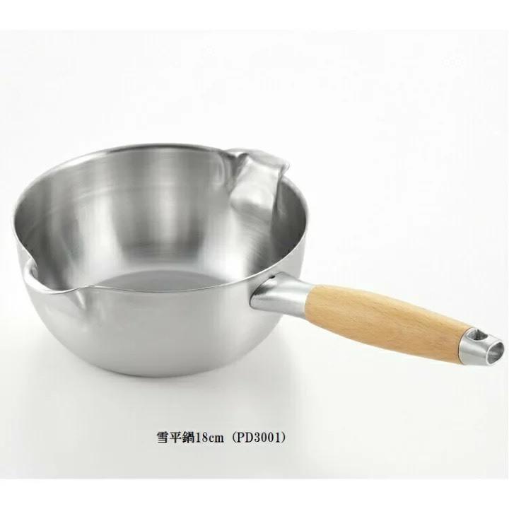 悅荃日本製【YOSHIKAWA】AIKATA 不鏽鋼 雪平鍋 18cm 20cm  不鏽鋼鍋-細節圖8