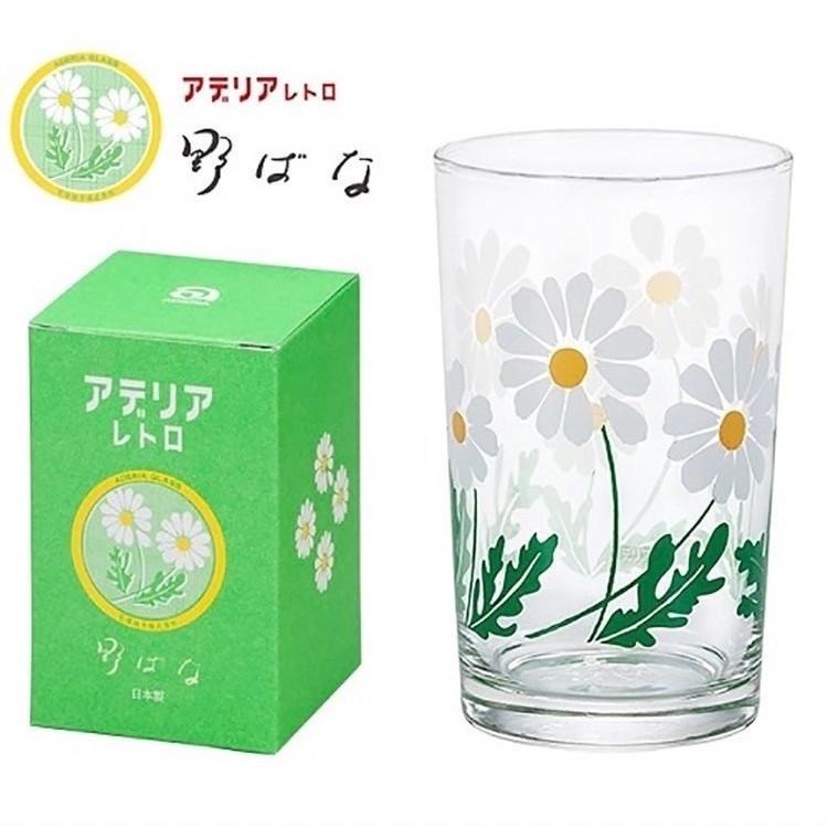 悅荃【ADERIA】 昭和復古 花樣玻璃杯 200ml 玻璃茶杯 玻璃水杯 昭和年代 日本玻璃杯(7款)-細節圖5