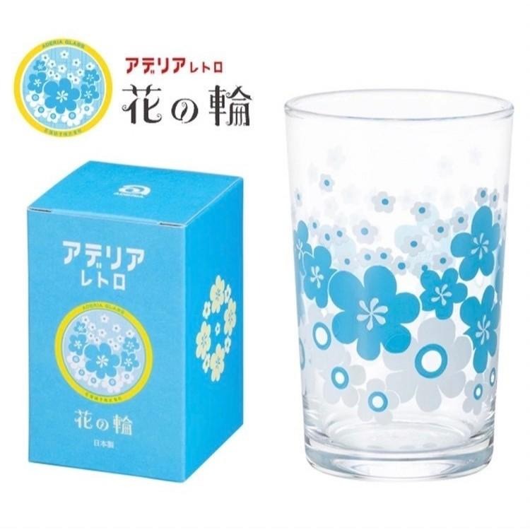 悅荃【ADERIA】 昭和復古 花樣玻璃杯 200ml 玻璃茶杯 玻璃水杯 昭和年代 日本玻璃杯(7款)-細節圖8
