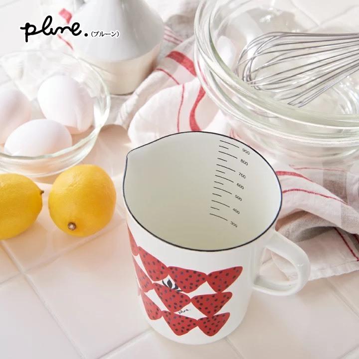 悅荃【豐琺瑯】 PLUNE 琺瑯量杯930ml PLUNE 琺瑯量杯 料理 測量-細節圖2