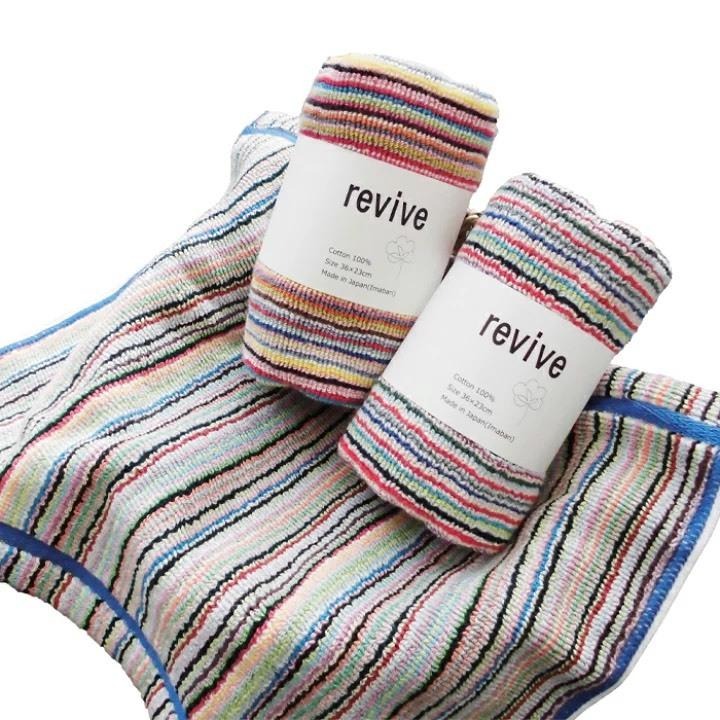 悅荃 日本製🇯🇵 revive 今治 彩色 家事布 抹布 抹巾 純綿  清潔布 不挑色,不挑款出貨-細節圖2