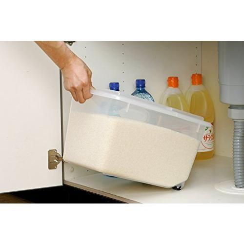 悅荃【山研工業】滾輪米桶 10Kgs 附量杯 大容量米桶 米儲存-細節圖4