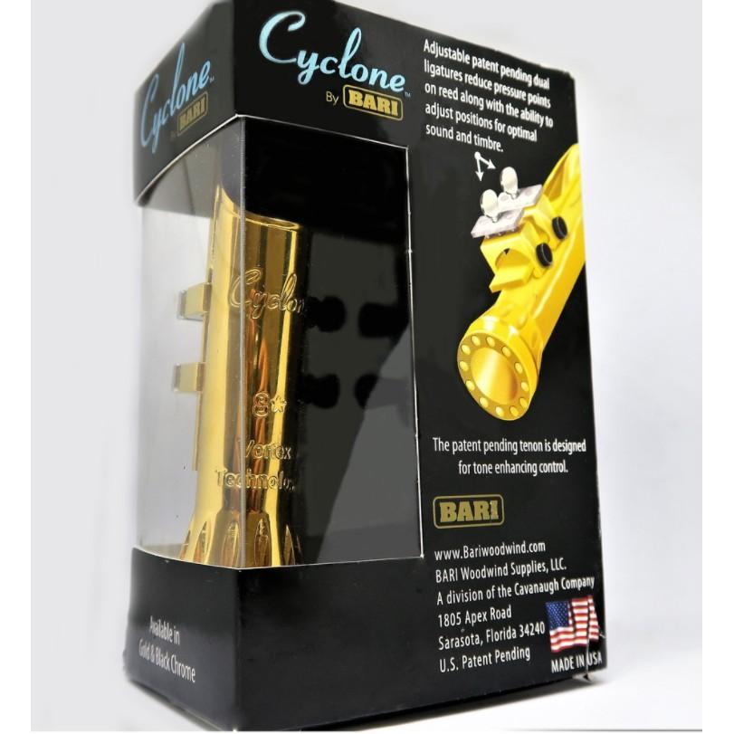悅荃 美國 BARI Cyclone 黃金 氣旋 Tenor 次中音 薩克斯風 金屬 吹嘴 #7-細節圖3