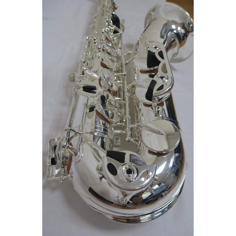 悅荃 台灣製 全新 次中音 銀表面 薩克斯風 附高級 樂盒-細節圖2