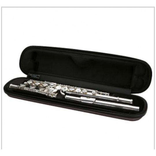 悅荃 GL 長笛 C尾管 白色樂譜圖案 高級 樂器盒 含揹帶SME-FL J10-細節圖2