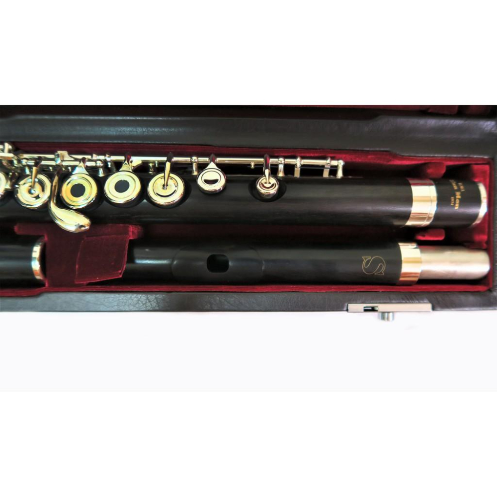 悅荃  S.M.I. 烏木 長笛 木盒+提袋 SFL-801-細節圖4