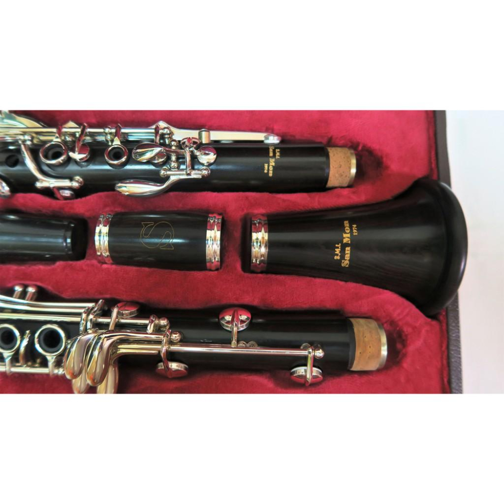 悅荃 S.M.I. 原木 實木 Bb 調 烏木 豎笛 黑管 單黃管 Clarinet SCL-601-細節圖3