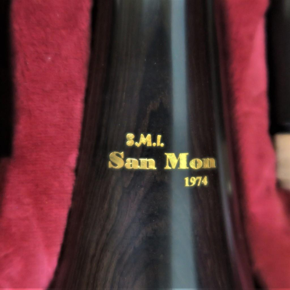 悅荃 S.M.I. 原木 實木 Bb 調 烏木 豎笛 黑管 單黃管 Clarinet SCL-601-細節圖5