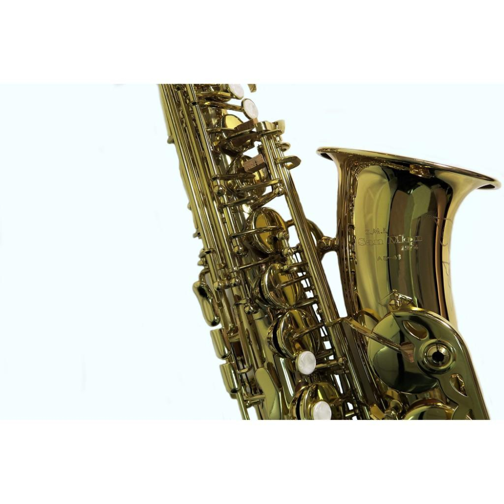 悅荃 AS-41 中音 薩克斯風 中薩 Yamaha 型入門款 磷銅吹口管 高級帆布盒-細節圖2