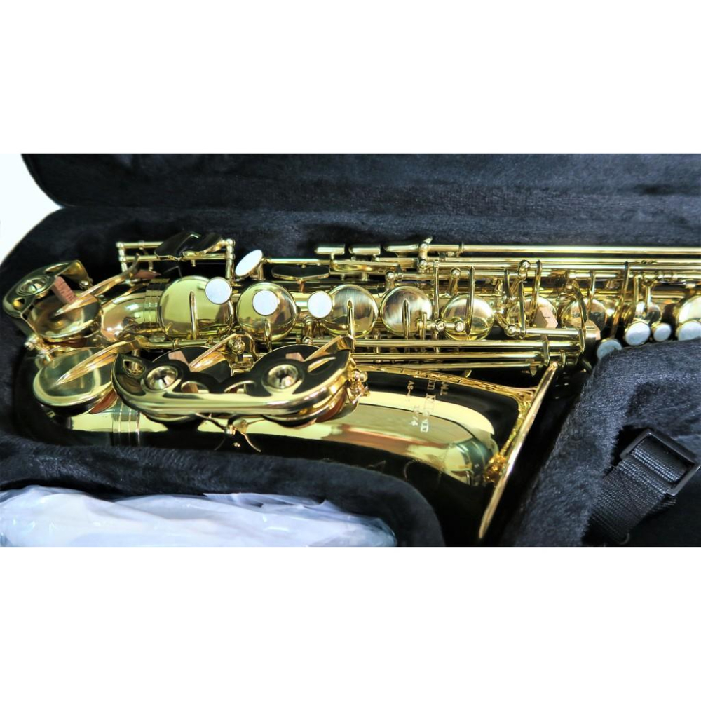 悅荃 AS-41 中音 薩克斯風 中薩 Yamaha 型入門款 磷銅吹口管 高級帆布盒-細節圖4