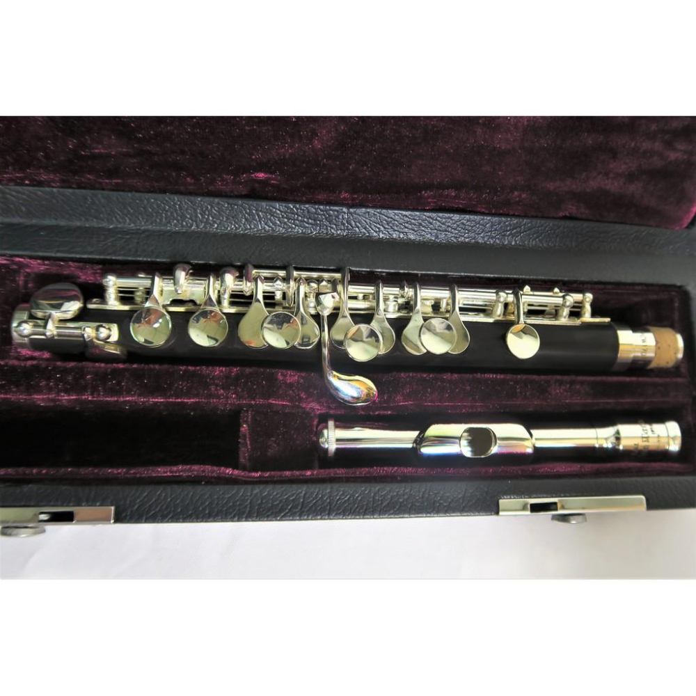 悅荃 PC-51W 烏木短笛 鍍銀按鍵 木盒+提袋-細節圖3