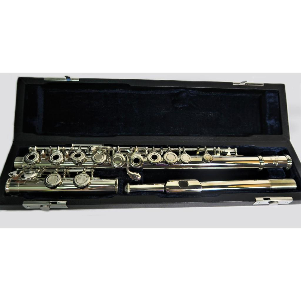 悅荃  FL-35 長笛 開孔 曲列 帶E鍵 木盒+提袋-細節圖3