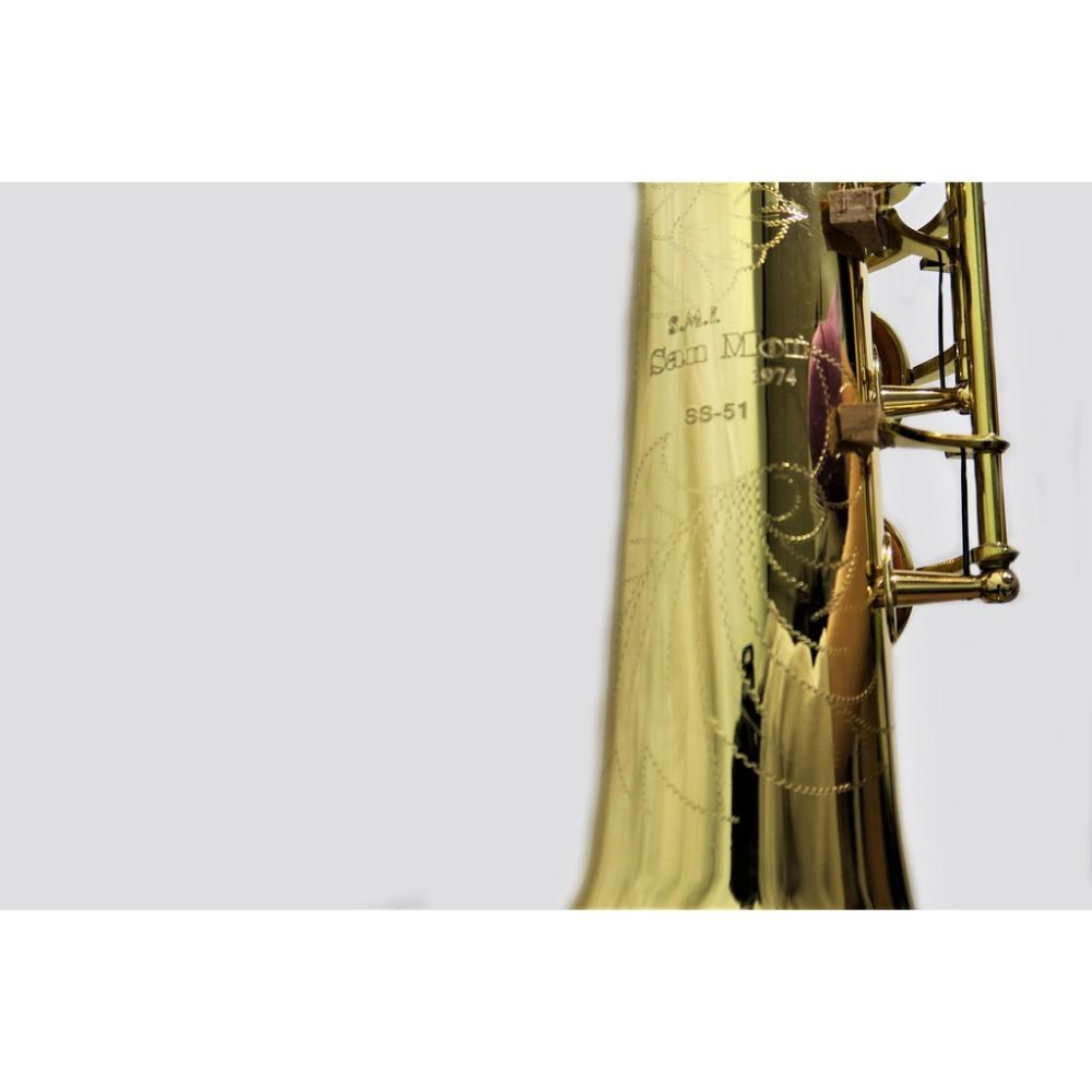 悅荃 SS-51 高薩 高音 薩克斯風 附兩支(直,彎) 磷銅吹口管 高級帆布盒-細節圖2