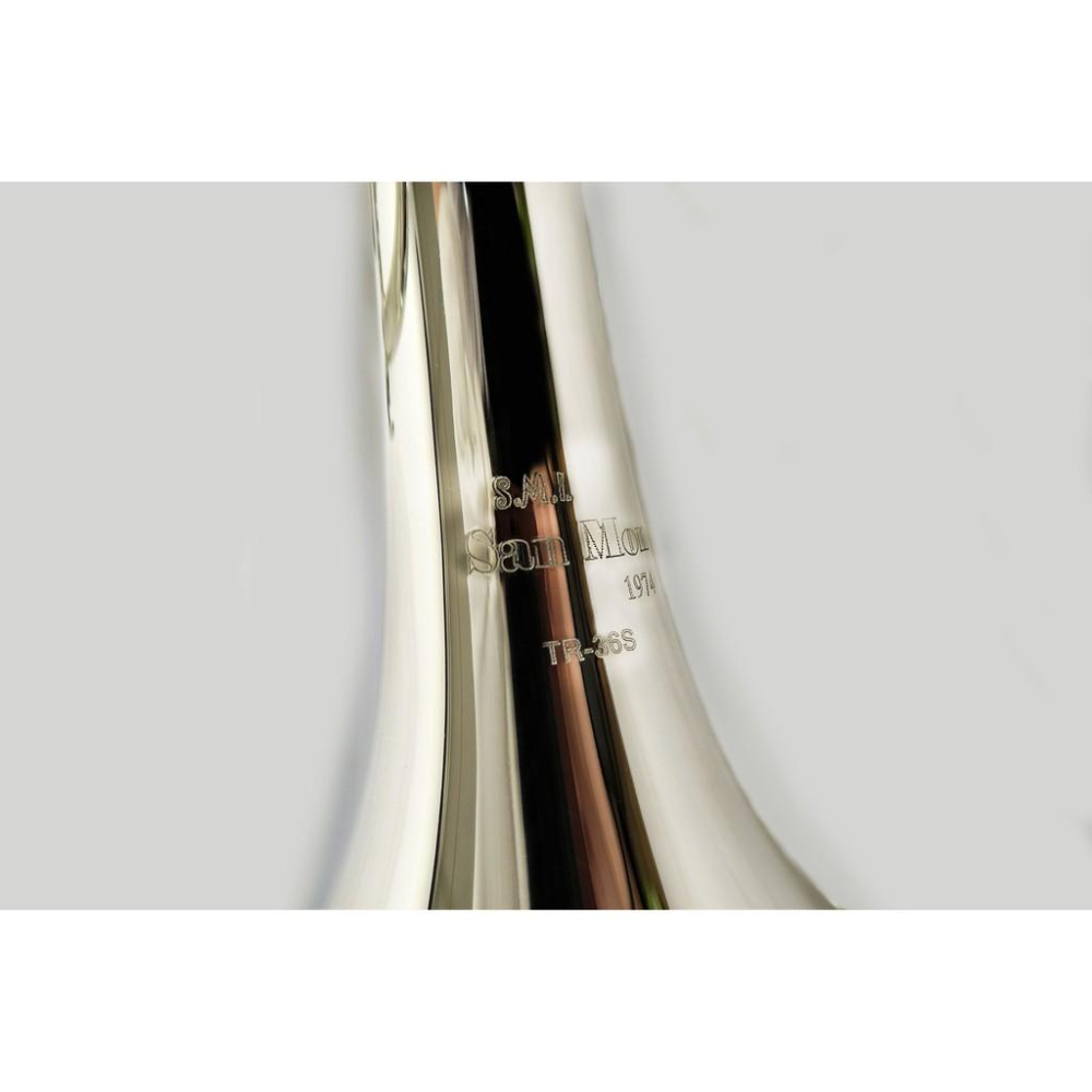 (悅荃)TR-36S 小喇叭 小號 鍍銀 高級帆布盒-細節圖2