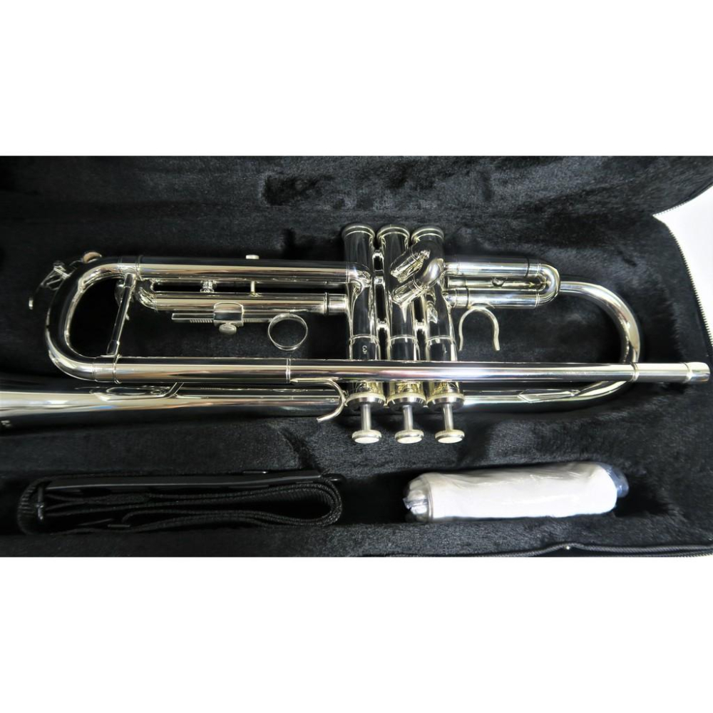 (悅荃)TR-36S 小喇叭 小號 鍍銀 高級帆布盒-細節圖3