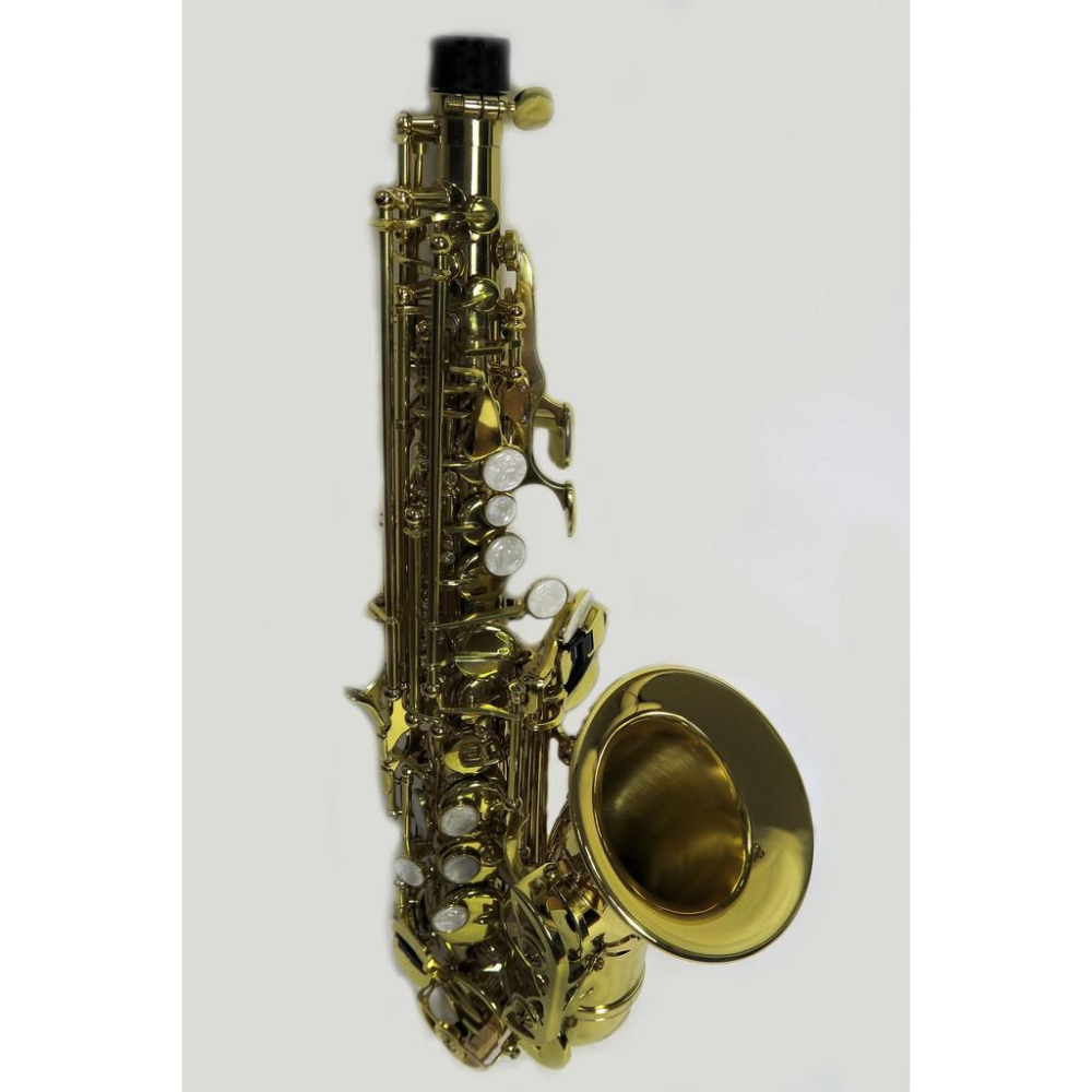 悅荃 SS-52C 高音 薩克斯風 高薩 彎管高薩 磷銅吹口管高級帆布盒-細節圖2