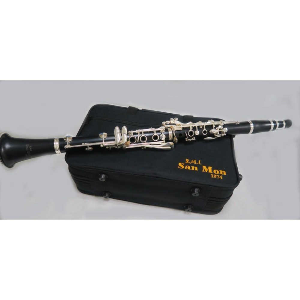 悅荃 S.M.I. 黑管 豎笛 單簧管 全套 主體 ABS 材質 含吹嘴 附 高級樂盒-細節圖3