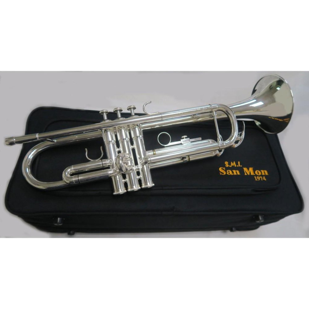 (悅荃)TR-36S 小喇叭 小號 鍍銀 高級帆布盒-細節圖3