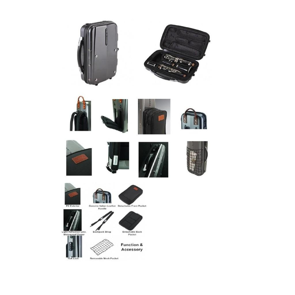 (悅荃)豎笛 黑管 樂器 盒-細節圖3