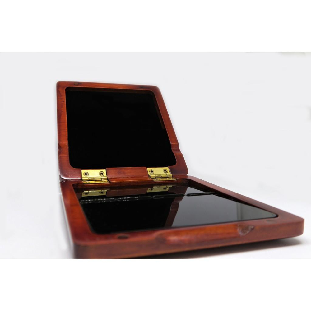 悅荃 實木 薩克斯風 竹片 盒 4片裝 紅木色-細節圖4