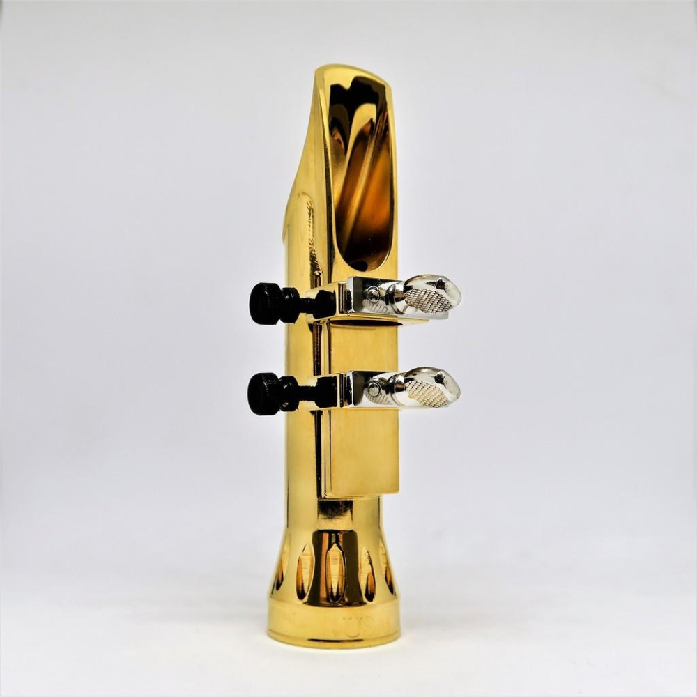 悅荃 美國 BARI Cyclone 黃金 氣旋 Tenor 次中音 薩克斯風 金屬 吹嘴 #8-細節圖2