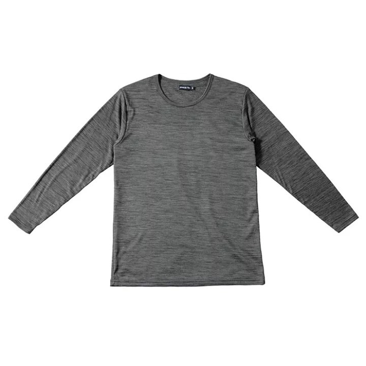 悅荃 光蓄熱防風男圓領裏起毛內搭衣-細節圖9