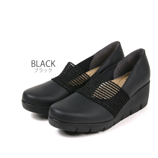 悅荃 【FIRST CONTACT】日本製 透氣網孔 舒適 女厚底鞋 女厚底鞋-細節圖6