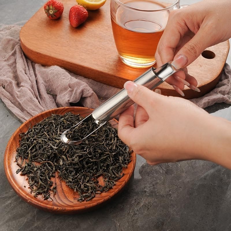 悅荃 【下村工業】不鏽鋼掛式伸縮茶葉過濾棒 茶葉過濾棒-細節圖3