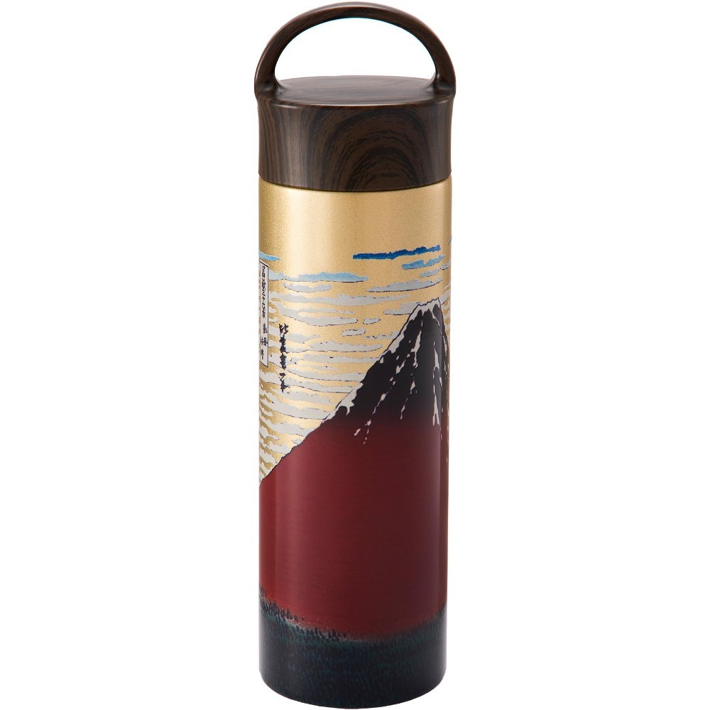 悅荃 【Reach Will 魔法瓶】日本傳統文化 浮世繪 雙層真空 輕量保溫瓶-規格圖6