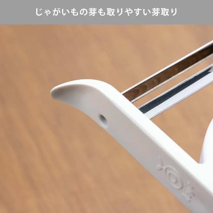 悅荃【AUX】leye 輕鬆削皮器 燕三條 水果削皮刀 刨絲刀  顏色：白、粉、黑-細節圖2
