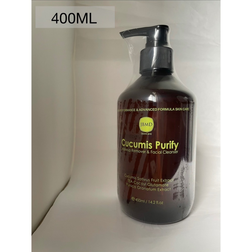 ✦現貨✦可刷卡✦ 靚倍爾JBMD 小黃瓜胺基酸卸洗潔膚凝露 400ml Cucumis Purify 卸妝-細節圖4