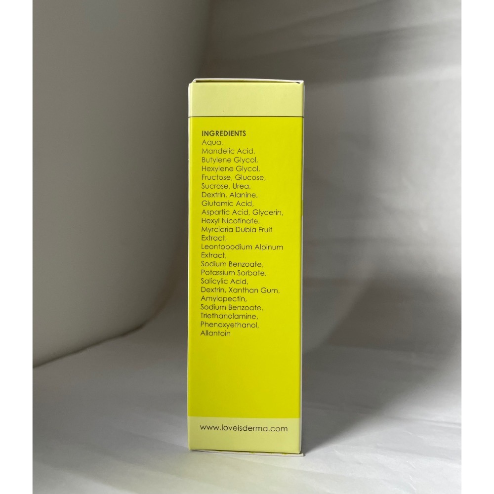 ✦現貨✦可刷卡✦ LOVEISDERMA 愛斯德瑪 完美複方亮顏精華液 30ml 杏仁酸 溫和-細節圖4