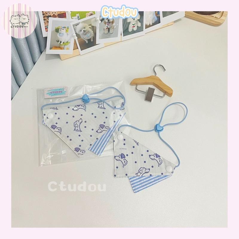 【台灣現貨｜出清特賣】寵物領帶 寵物領巾 手作領巾 寵物口水巾 狗狗圍兜 兔子領巾 貓咪領巾 寵物通用｜VC寵物服飾-細節圖2