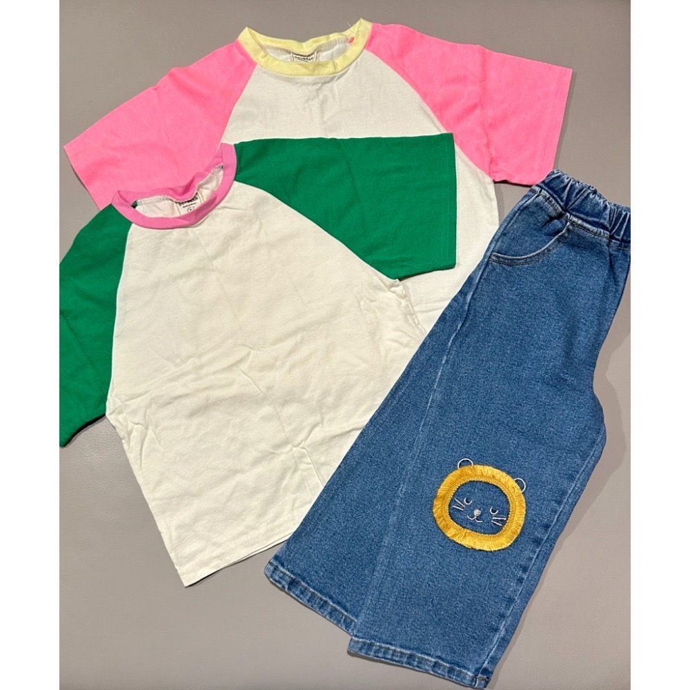 獅子牛仔褲+上衣*2