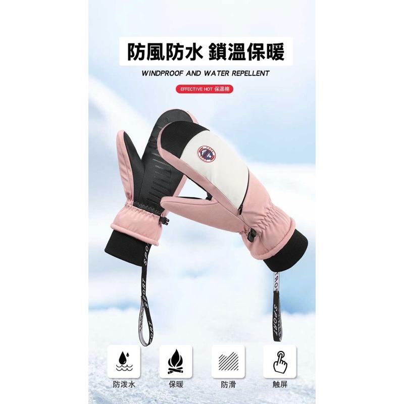 【現貨 滑雪裝備】滑雪手套 均碼-細節圖4