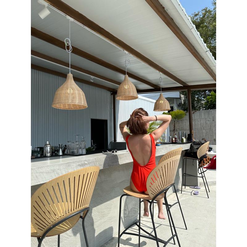 (現貨) 深U露背連身泳衣-細節圖5