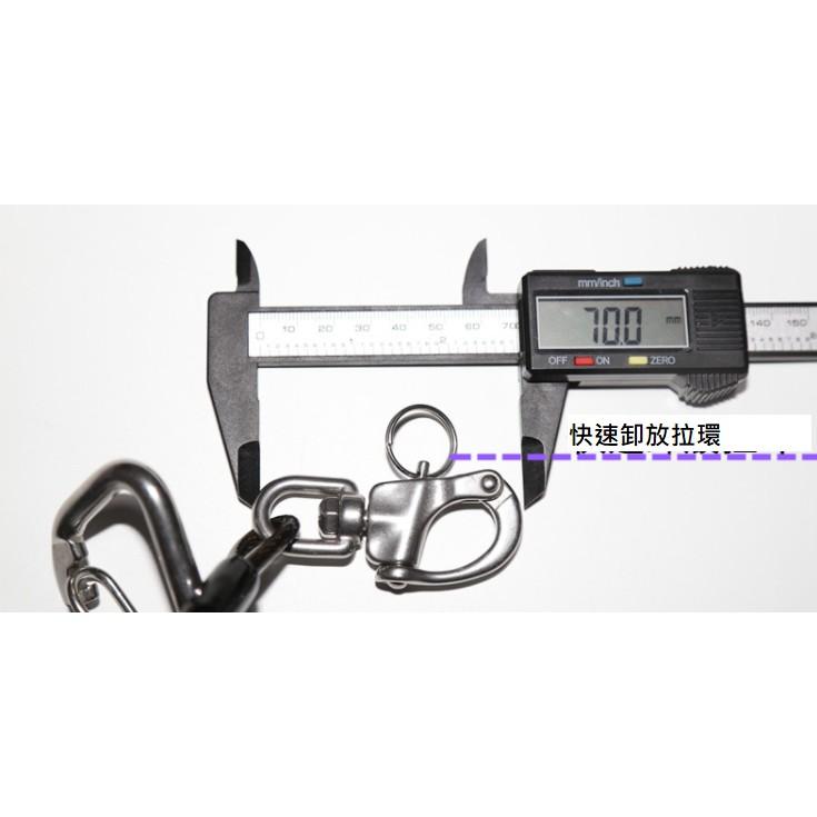 <現貨> Lelang 自由潛水安全繫繩 Lanyard [光頭面鏡王]-細節圖6