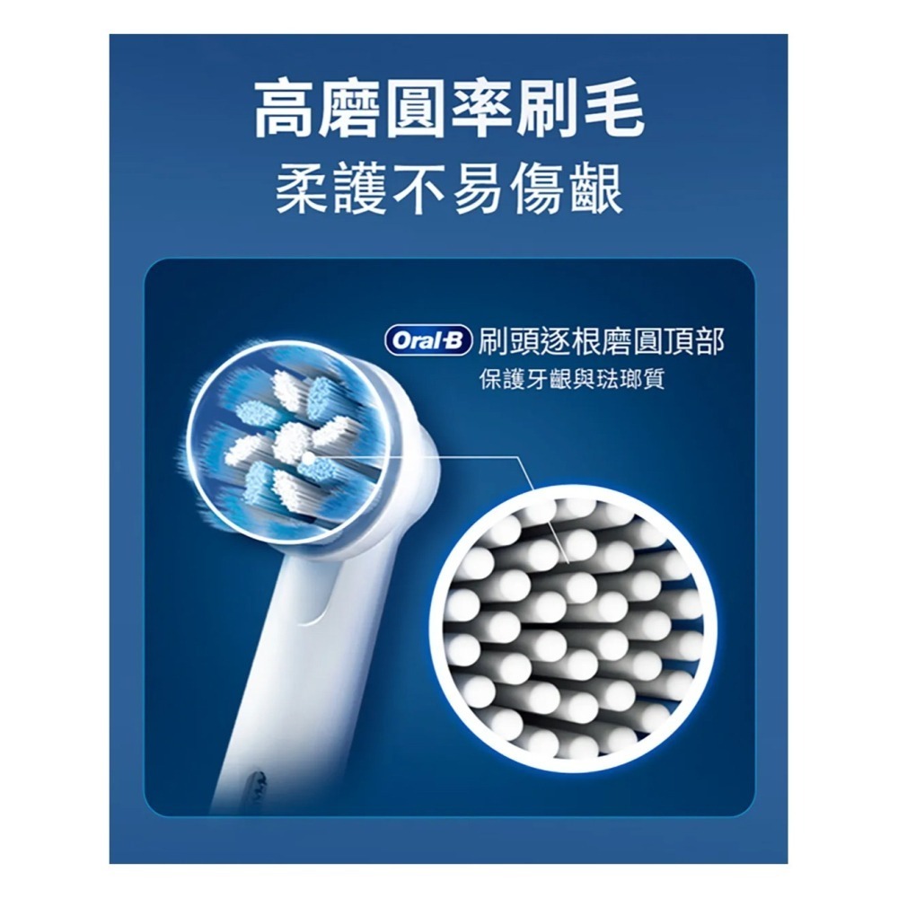 Oral-B 歐樂B ( EB60X-6 ) 超細毛護齦X型刷頭【一組6入】 -原廠公司貨-細節圖6