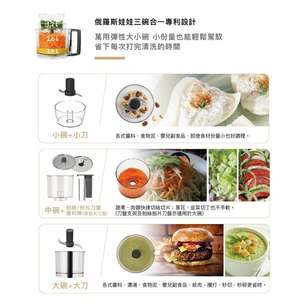 法國 Magimix ( 5200XL ) 廚房小超跑萬用食物處理器 -時尚黑 -原廠公司貨-細節圖4