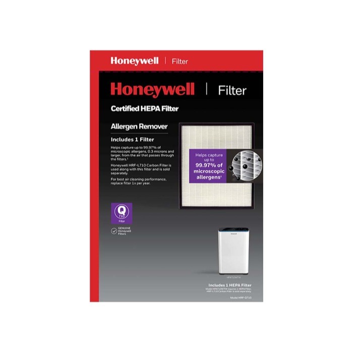 Honeywell ( HRF-Q710 ) 原廠 True HEPA濾網【一盒1入，適用HPA710WTW】-細節圖2