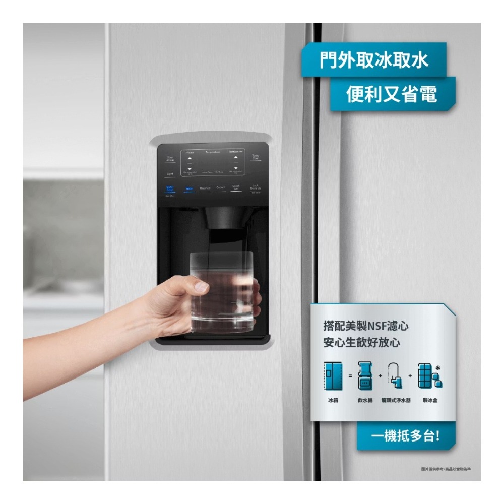 MABE 美寶 ( MNM22LGKFSS ) 702公升 薄型對開門冰箱 -不鏽鋼《送基本安裝、舊機回收》-細節圖5