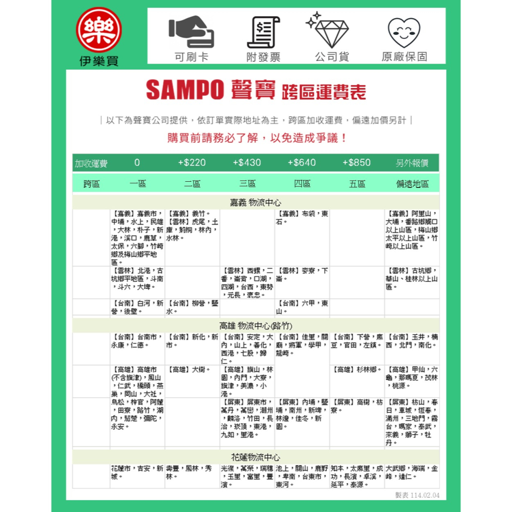 SAMPO 聲寶 ( SRF-300D ) 300公升 變頻直冷臥式冷凍櫃-細節圖4