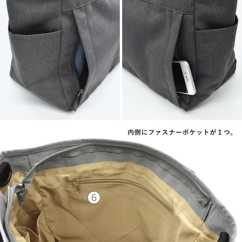 日本代購🇯🇵 Anello Grande 輕量防潑水 大容量肩背包 手提包 側背包 2way 斜跨包 GUH2316Z-細節圖3