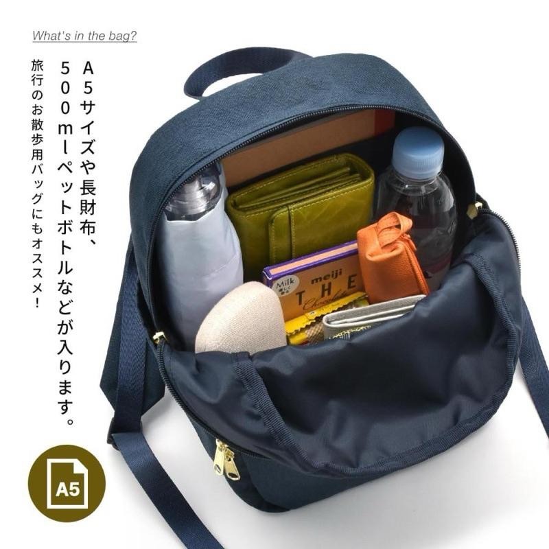 日本代購🇯🇵 Anello Grande 防撥水輕量後背包 多口袋 小背包 大容量 通勤 背部防汗 GTM0421Z-細節圖6