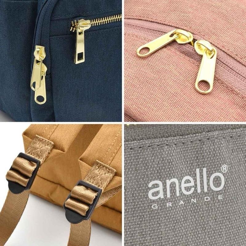 日本代購🇯🇵 Anello Grande 防撥水輕量後背包 多口袋 小背包 大容量 通勤 背部防汗 GTM0421Z-細節圖7