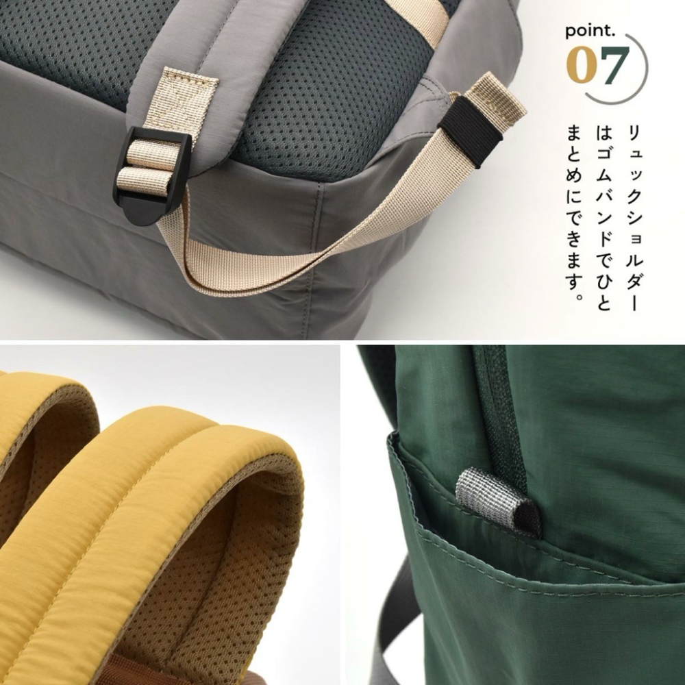 日本代購🇯🇵 anello GRANDE SABLE系列 防水大容量後背包 電腦包 旅行包 GTM0971-細節圖8