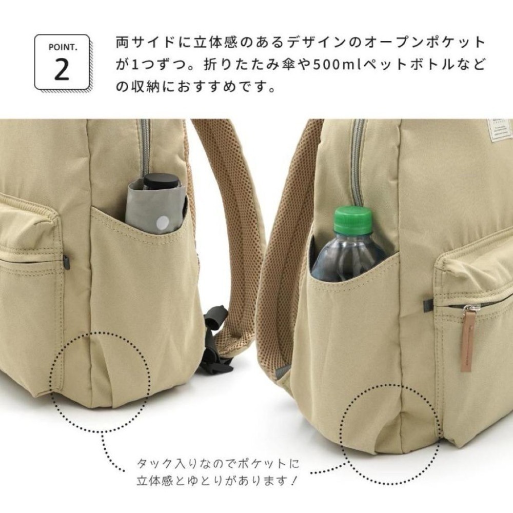 日本代購🇯🇵 Anello Grande 大容量後背包 A4筆電包 輕量背包 多口袋 筆電包 GHM0551-細節圖3
